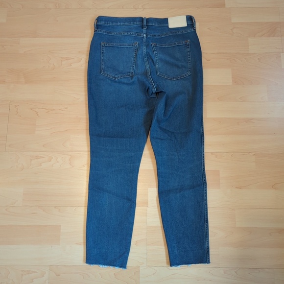 Everlane The Vintage Raw Hem High Rise Button Fly Skinny Jeans - Picture 5 of 10